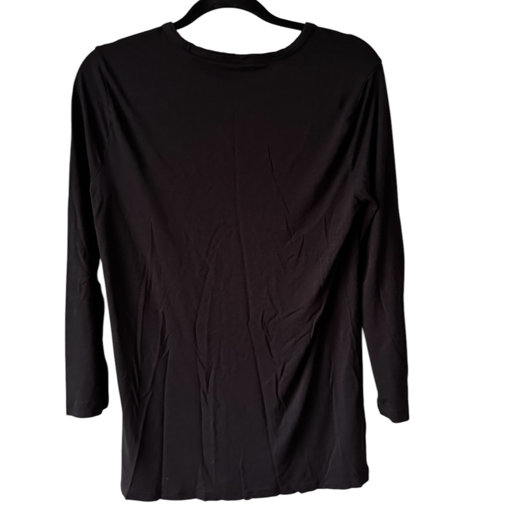 T by Alexander Wang Women's Black Long Sleeve Shirt - Picture 12 of 15